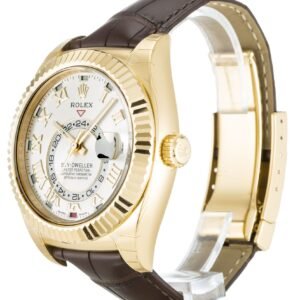 Replica Rolex Sky-Dweller Silver Dial 326138