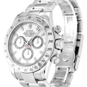 Superclone Rolex Daytona White Dial 116520