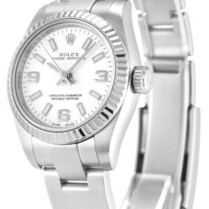 Replica Rolex Oyster Perpetual Lady White Dial 176234 26 mm