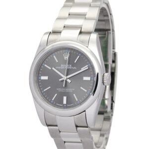 Replica Rolex Oyster Perpetual Lady Black Dial 177200-2 31 mm