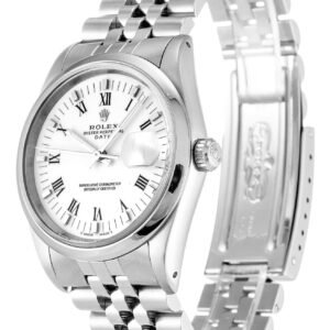 Replica Rolex Oyster Perpetual Date White Dial 15200 34 mm