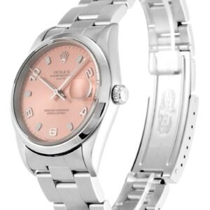 Replica Rolex Oyster Perpetual Date Salmon Dial 15200 34 mm