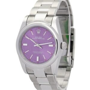 Replica Rolex Oyster Perpetual Lady Purple Dial 177200 31 mm