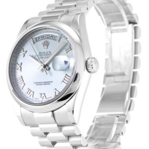 Replica Rolex Day-Date Blue Dial 118206 36 mm