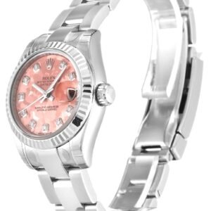 Replica Rolex Lady-Datejust Gold Dust – Pink Dial 179174 26 mm