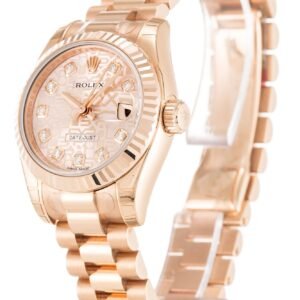 Replica Rolex Lady-Datejust Rose Dial 179175 26 mm