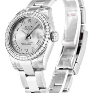 Replica Rolex Lady-Datejust Silver Dial 179384 26 mm