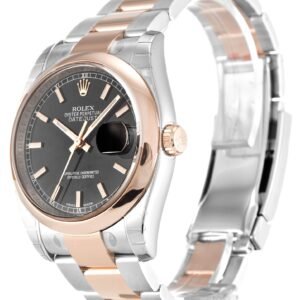 Replica Rolex Datejust Black Dial 116201 36 mm