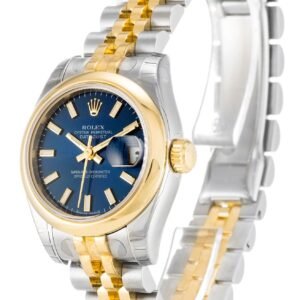 Replica Rolex Lady-Datejust Blue Dial 179163 26 mm