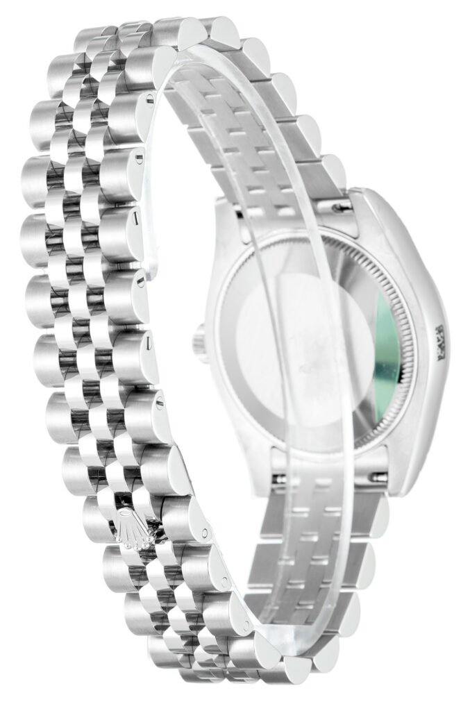 Replica Rolex Lady-Datejust Blue Dial 178240 Jubilee 30 mm Case Profile