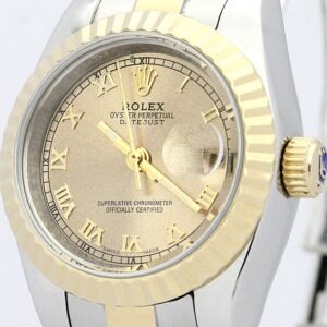 Replica Rolex Lady-Datejust Yellow Gold Dial 179163 26 mm