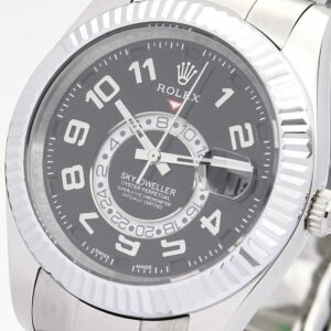 Replica Rolex Sky-Dweller Black Dial 326938