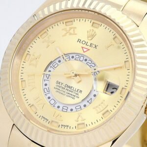 Replica Rolex Sky-Dweller Champagne Dial 326938