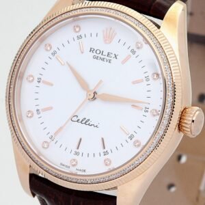 Replica Rolex Cellini White Dial 5310 Rose Gold