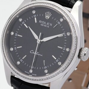 Replica Rolex Cellini Black Dial 5310