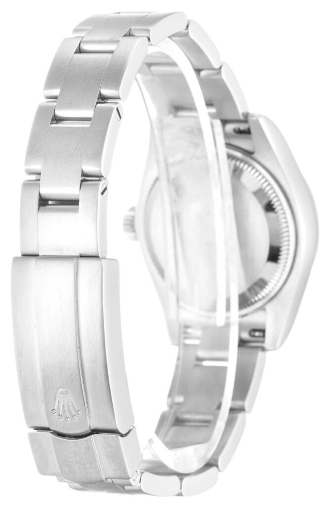 Replica Rolex Oyster Perpetual Lady White Dial 176234 26 mm Case Profile
