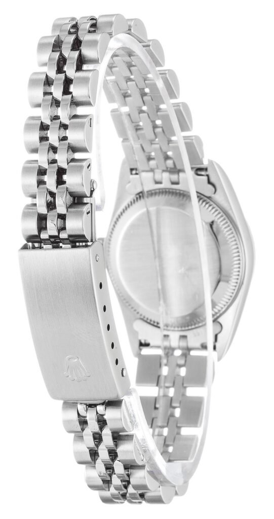 Replica Rolex Oyster Perpetual Lady Silver Dial 67194 24 mm Case Profile