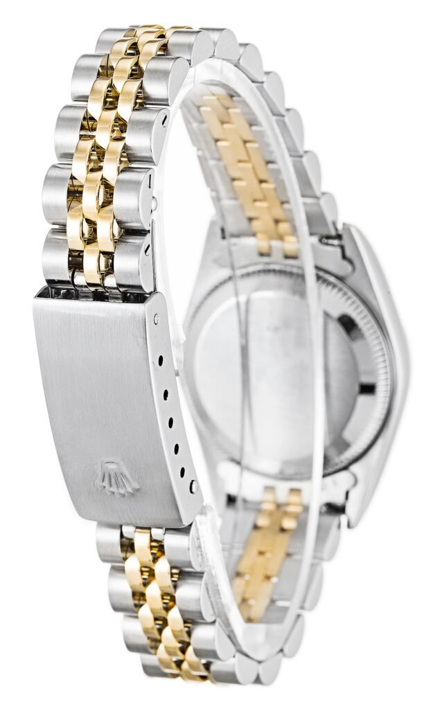 Replica Rolex Oyster Perpetual Lady Gold Dial 76193 24 mm Case Profile
