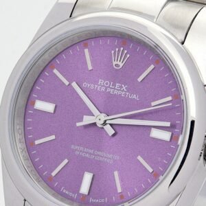 Replica Rolex Oyster Perpetual Lady Purple Dial 177200 31 mm