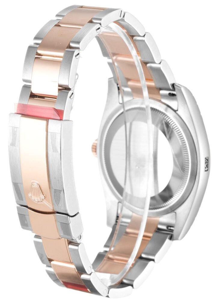 Replica Rolex Datejust Rose Dial 116201 36 mm Case Profile