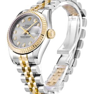 Replica Rolex Lady-Datejust Silver Dial 179173 26 mm