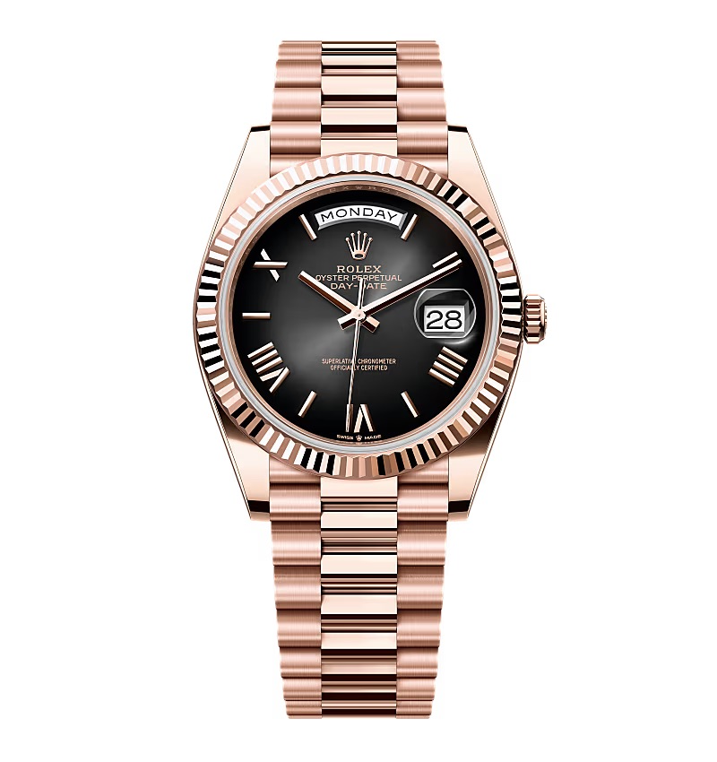 Superclone Rolex Day-Date Slate Ombré Dial 228235-0055 40 mm