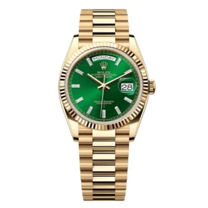 Replica Rolex Day-Date II Green Dial 128238 36 mm