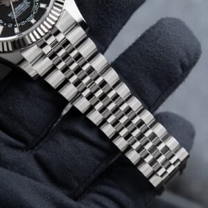 Superclone Rolex Sky-Dweller Bright black Dial 336934 Jubilee