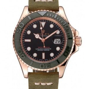 Replica Rolex Yacht-Master Black Dial 1453862
