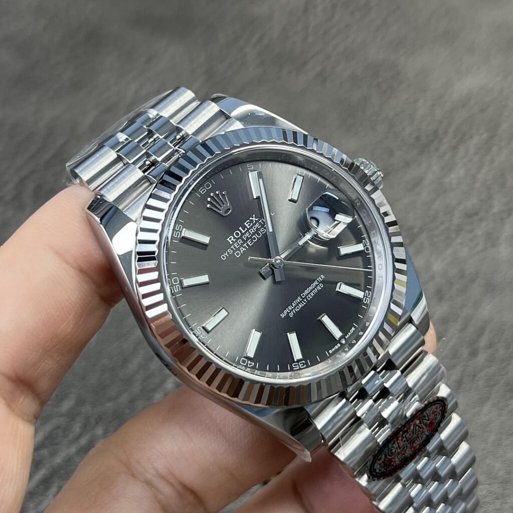 Rolex Datejust Rhodium Dial 126334 Jubilee 41 mm Additional Detail