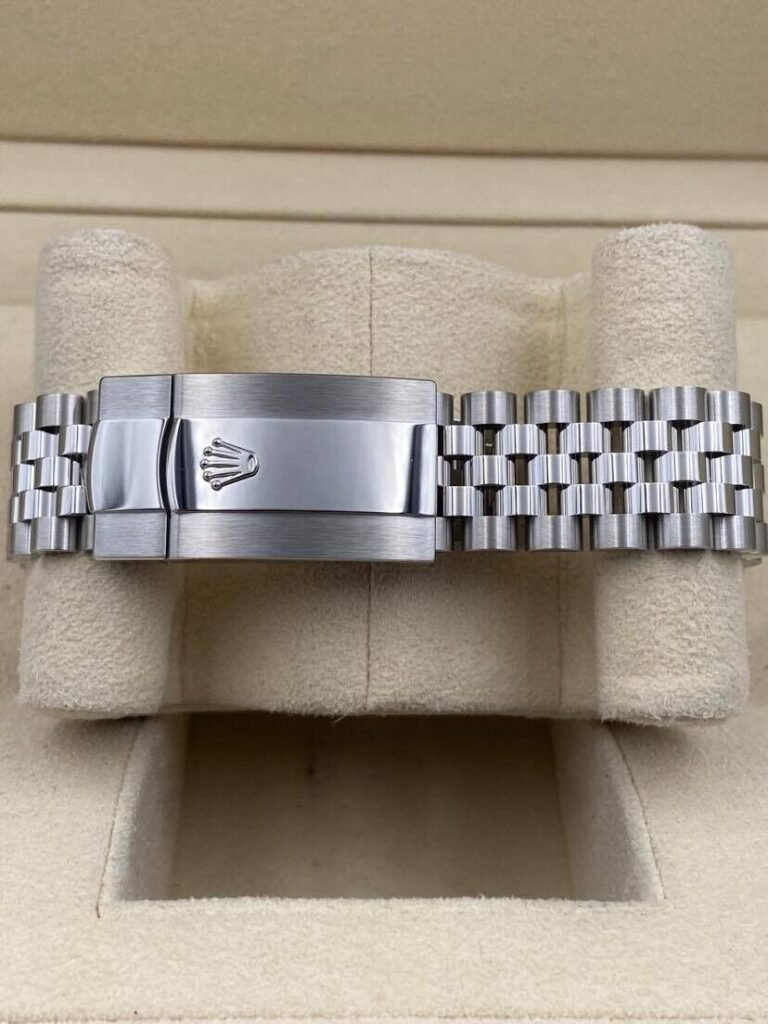 Rolex Datejust Rhodium Dial 126300 “Wimbledon” Jubilee 41 mm Bracelet & Clasp