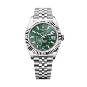 Superclone Rolex Sky-Dweller Mint green Dial 336934 Jubilee