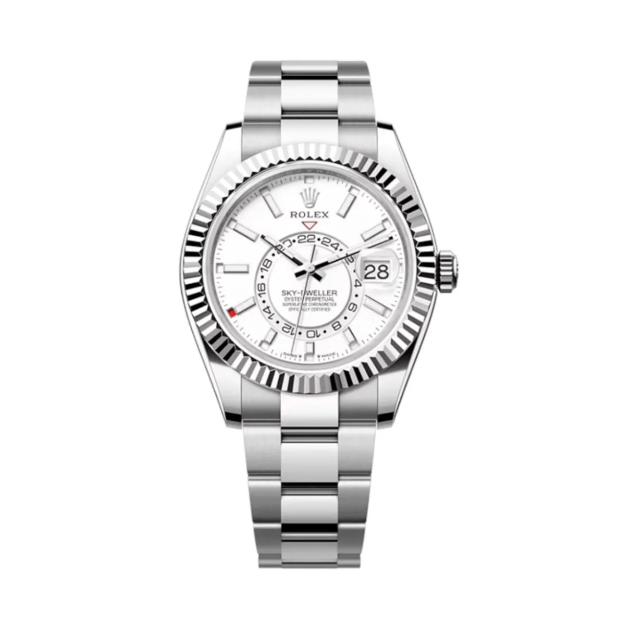 Superclone Rolex Sky-Dweller Intense white Dial 336934