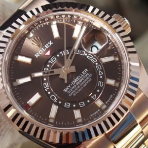 Superclone Rolex Sky-Dweller Chocolate Dial 336935