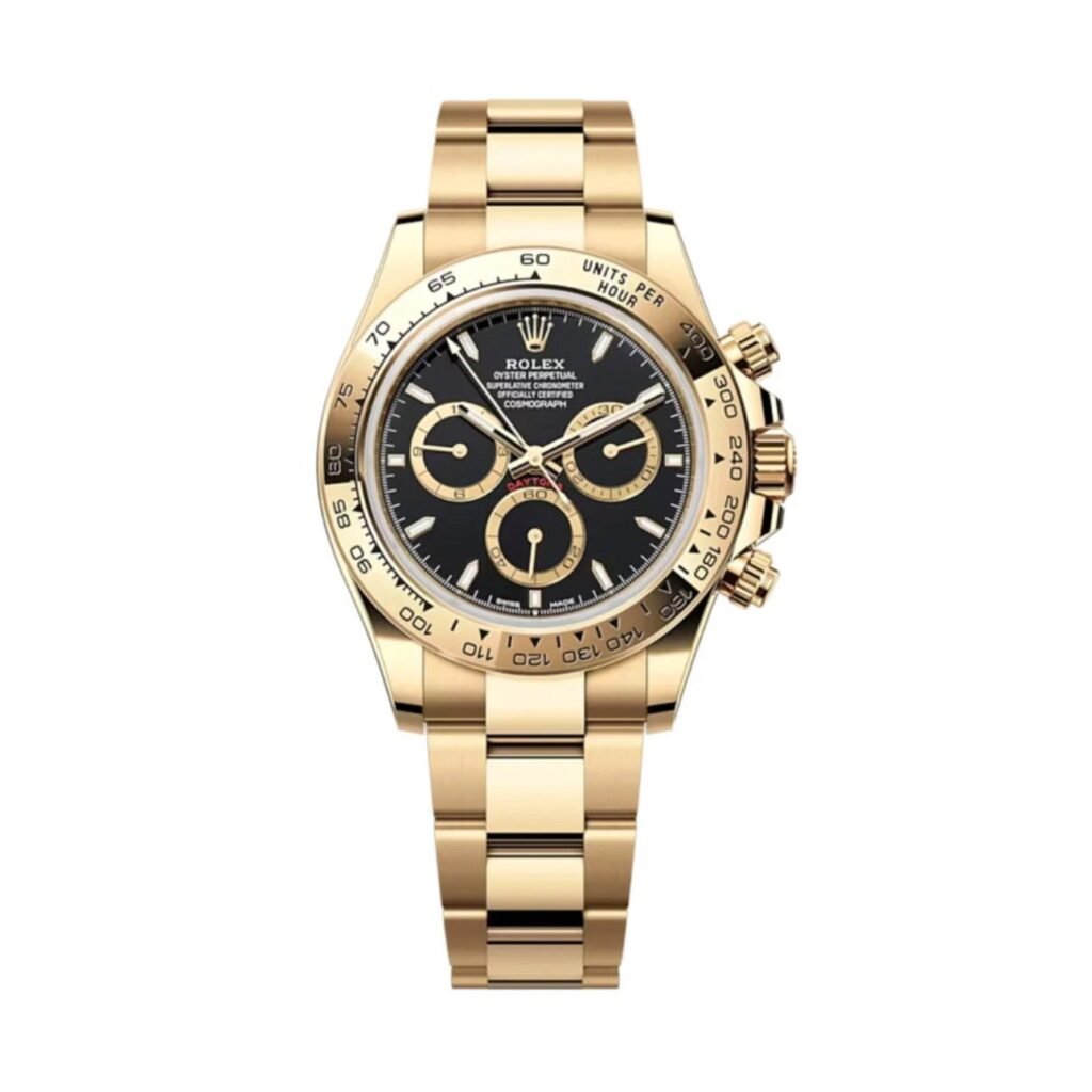 Rolex Daytona Black Dial 126508 Dial Details