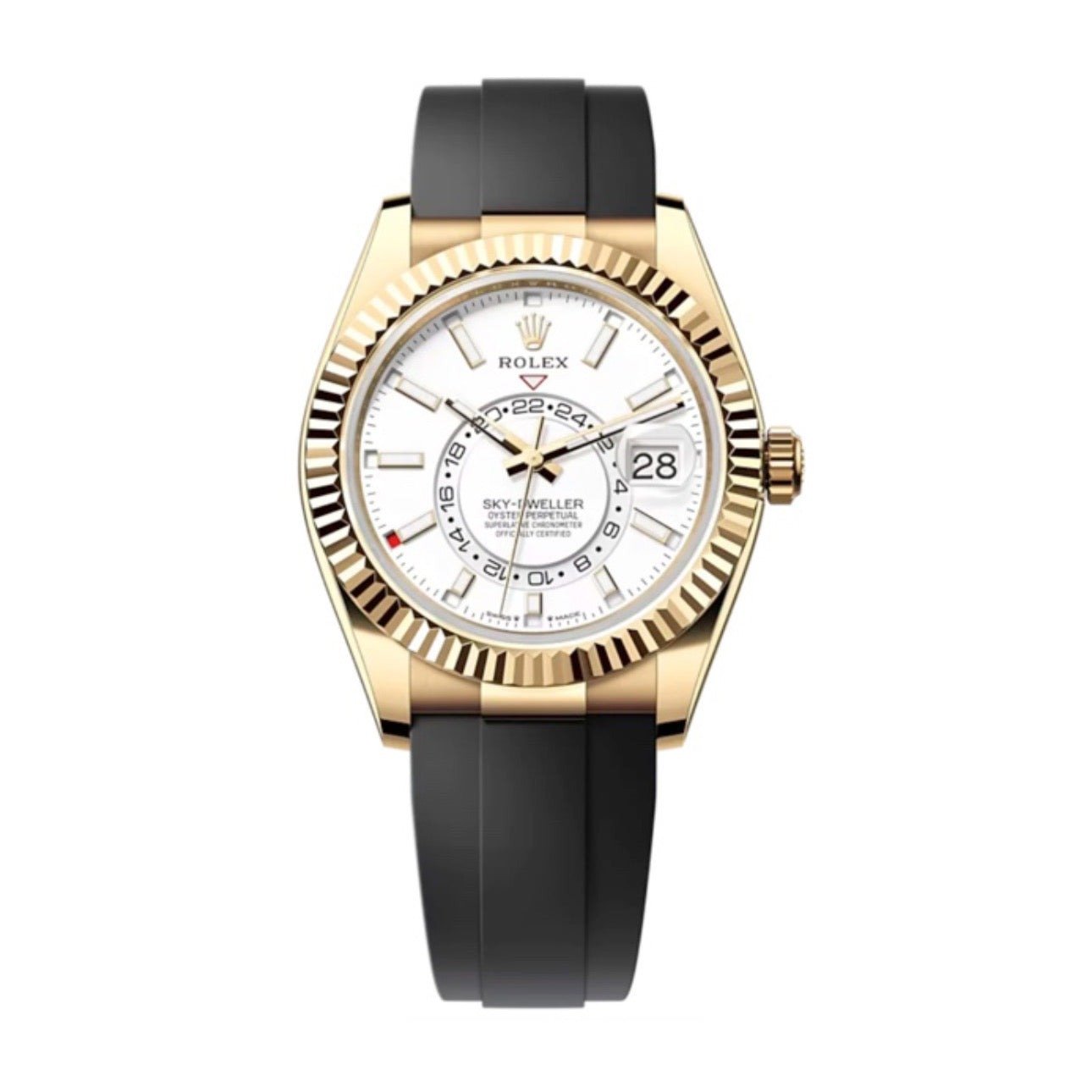 Superclone Rolex Sky-Dweller Intense white Dial 336238