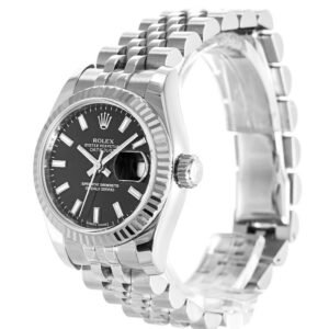 Replica Rolex Datejust Black Dial 179174 26 mm