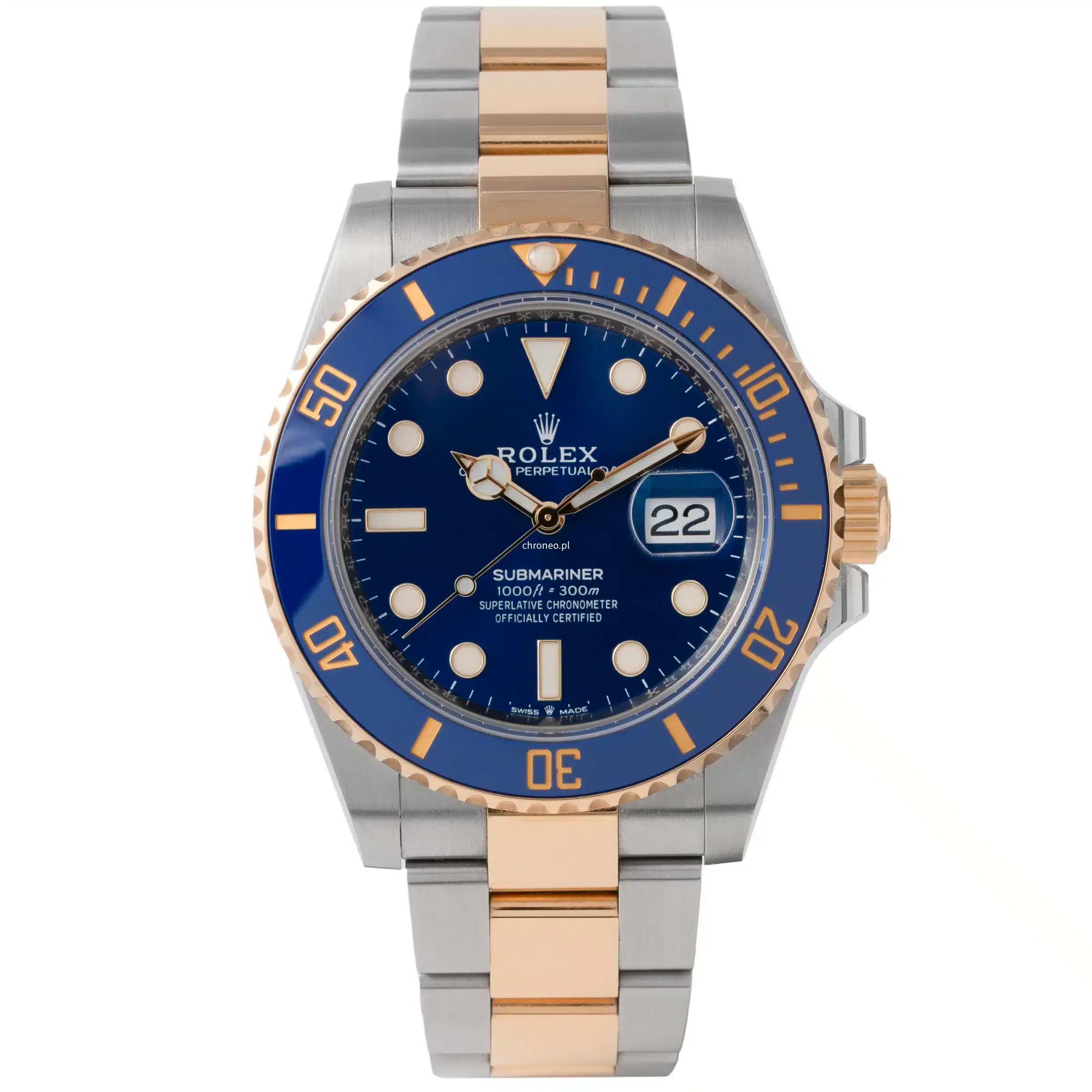 Replica Rolex Submariner Blue Dial 126613LB Bluesy