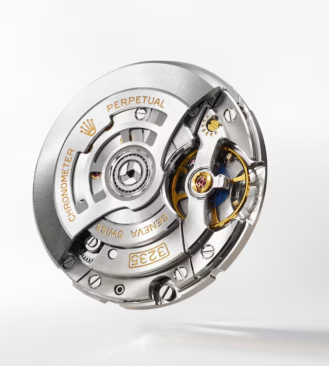 Rolex movement full view