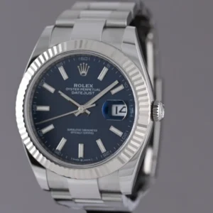 Replica Rolex Datejust Blue Dial 126334 Oyster 41 mm