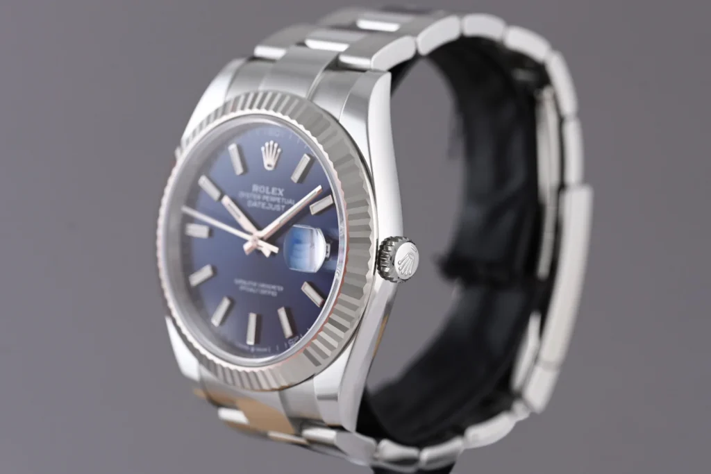 Replica Rolex Datejust Blue Dial 126334 Oyster 41 mm Additional Detail