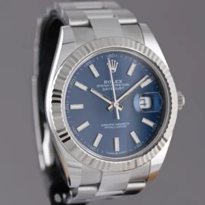Replica Rolex Datejust Blue Dial 126334 Oyster 41 mm