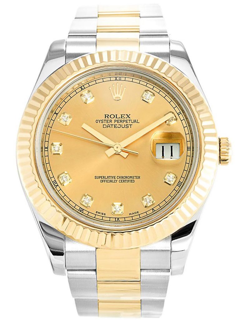Replica Rolex Datejust II Gold Dial 116333 41 mm