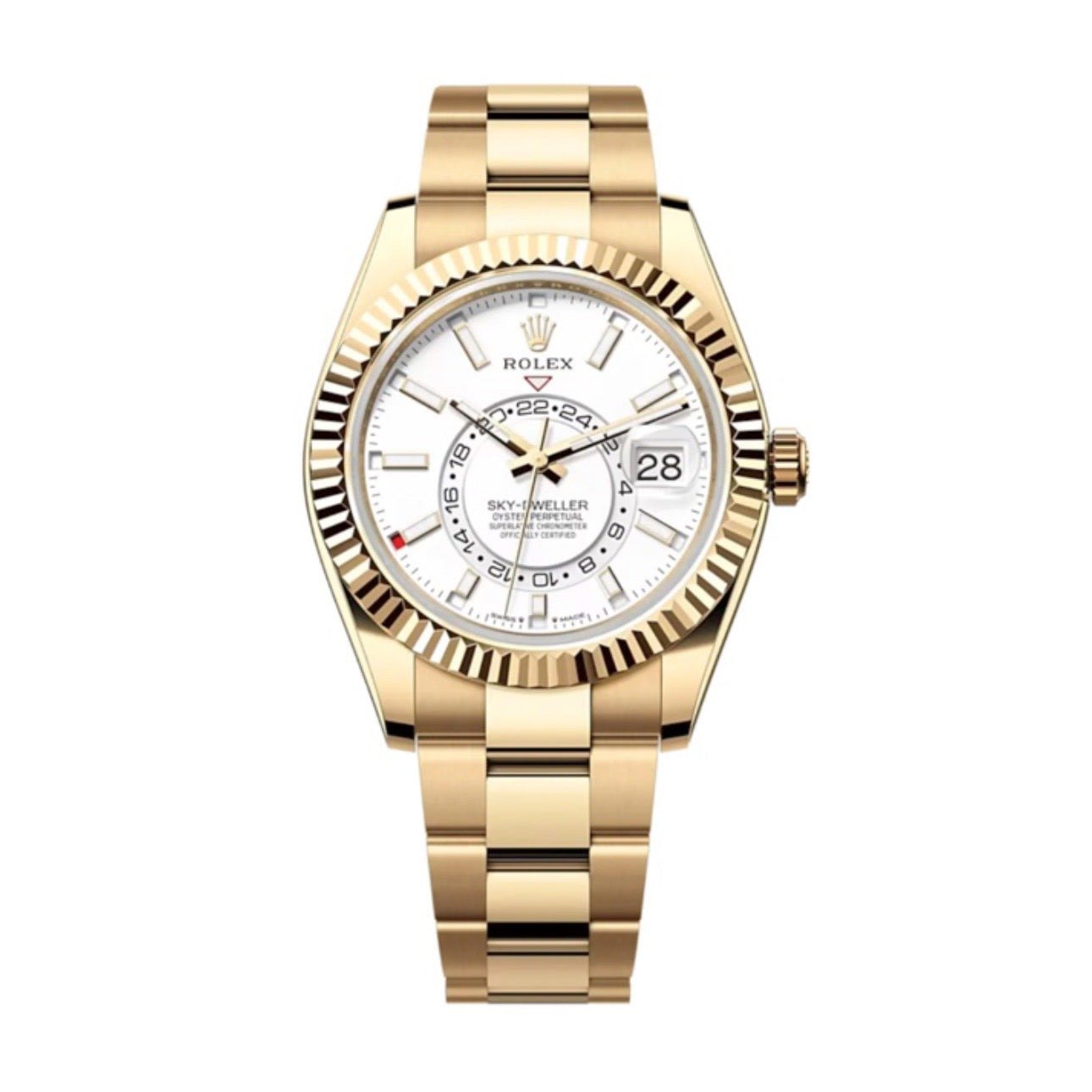 Superclone Rolex Sky-Dweller Intense white Dial 336938