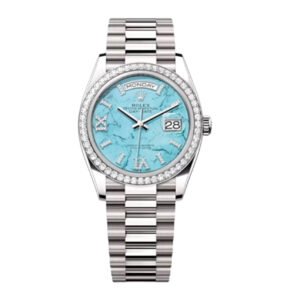 Replica Rolex Day-Date Turquoise Dial 128349RBR 36 mm