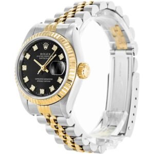 Replica Rolex Datejust Black Dial 69173 26 mm