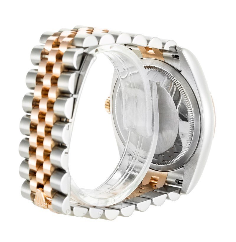 Replica Rolex Datejust White Dial 116231 36 mm Bezel & Crystal