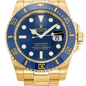 Superclone Rolex Submariner Blue Dial 116618LB