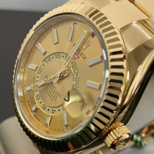 Superclone Rolex Sky-Dweller Champagne Dial 336938