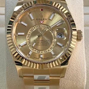 Superclone Rolex Sky-Dweller Champagne Dial 336938